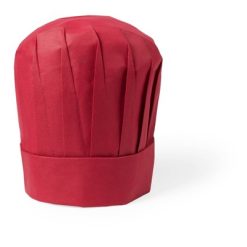 Zestaw małego kucharza, fartuch kuchenny i czapka kucharska, rozmiar dziecięcy z nadrukiem Twojego logo, materiał: non-woven, kolor: czerwony Zestaw małego kucharza, fartuch kuchenny i czapka kucharska, rozmiar dziecięcy z nadrukiem Twojego logo, materiał: non-woven, kolor: czerwony