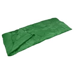Śpiwór z nadrukiem Twojego logo, materiał: poliester, kolor: zielony Śpiwór z nadrukiem Twojego logo, materiał: poliester, kolor: zielony