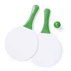 Gra zręcznościowa, tenis z nadrukiem Twojego logo, materiał: drewno, kolor: zielony