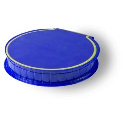 Zestaw do malowania i rysowania z nadrukiem Twojego logo, materiał: pvc, kolor: niebieski Zestaw do malowania i rysowania z nadrukiem Twojego logo, materiał: pvc, kolor: niebieski