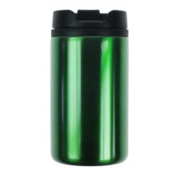 Kubek termiczny 290 ml z nadrukiem Twojego logo, materiał: stal nierdzewna, stal, kolor: zielony Kubek termiczny 290 ml z nadrukiem Twojego logo, materiał: stal nierdzewna, stal, kolor: zielony