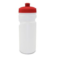 Bidon 500 ml | Ernest z nadrukiem Twojego logo, materiał: pp, pe, kolor: czerwony Bidon 500 ml | Ernest z nadrukiem Twojego logo, materiał: pp, pe, kolor: czerwony