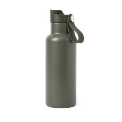 Butelka termiczna 500 ml VINGA Balti z nadrukiem Twojego logo, materiał: stal nierdzewna, stal, kolor: zielony Butelka termiczna 500 ml VINGA Balti z nadrukiem Twojego logo, materiał: stal nierdzewna, stal, kolor: zielony