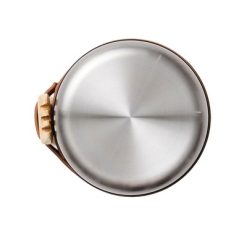 Próżniowy pojemnik na żywność 500 ml VINGA Miles z nadrukiem Twojego logo, materiał: stal nierdzewna, stal, kolor: szary Próżniowy pojemnik na żywność 500 ml VINGA Miles z nadrukiem Twojego logo, materiał: stal nierdzewna, stal, kolor: szary