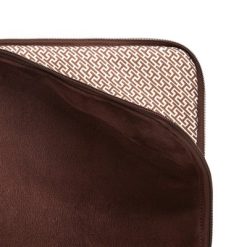 Pokrowiec na laptopa 16" VINGA Hunton z nadrukiem Twojego logo, materiał: poliester, kolor: brązowy Pokrowiec na laptopa 16" VINGA Hunton z nadrukiem Twojego logo, materiał: poliester, kolor: brązowy