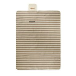 Koc piknikowy VINGA Alba RPET GRS z nadrukiem Twojego logo, materiał: poliester, peva, kolor: brązowy Koc piknikowy VINGA Alba RPET GRS z nadrukiem Twojego logo, materiał: poliester, peva, kolor: brązowy