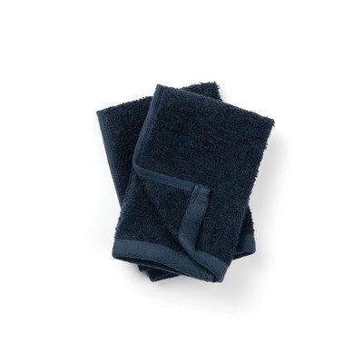 Zestaw ręczników VINGA Birch z nadrukiem Twojego logo, materiał: bawełna, kolor: niebieski