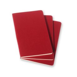 Zeszyt MOLESKINE Cahier Journal ok. A5 z nadrukiem Twojego logo, materiał: karton, kolor: czerwony