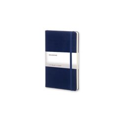MOLESKINE Notatnik ok. A5 z nadrukiem Twojego logo, materiał: karton, papier, pp, kolor: granatowy