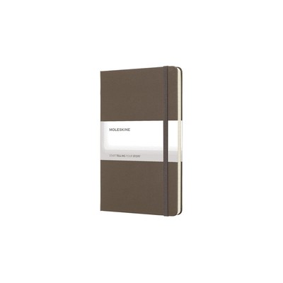 MOLESKINE Notatnik ok. A5 z nadrukiem Twojego logo, materiał: karton, papier, pp, kolor: brązowy MOLESKINE Notatnik ok. A5 z nadrukiem Twojego logo, materiał: karton, papier, pp, kolor: brązowy