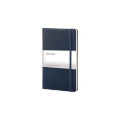 MOLESKINE Notatnik ok. A5 z nadrukiem Twojego logo, materiał: karton, papier, pp, kolor: ciemnoniebieski