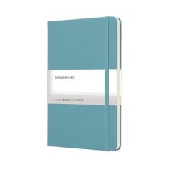 MOLESKINE Notatnik ok. A5 z nadrukiem Twojego logo, materiał: karton, papier, pp, kolor: turkusowy