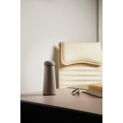 Butelka termiczna 450 ml VINGA Erie z nadrukiem Twojego logo, materiał: pp, stal nierdzewna, stal, kolor: szary Butelka termiczna 450 ml VINGA Erie z nadrukiem Twojego logo, materiał: pp, stal nierdzewna, stal, kolor: szary