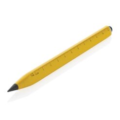 Ołówek Eon z nadrukiem Twojego logo, materiał: aluminium, kolor: yellow