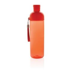 Butelka sportowa 600 ml, RPET z nadrukiem Twojego logo, materiał: rpet, kolor: czerwony Butelka sportowa 600 ml, RPET z nadrukiem Twojego logo, materiał: rpet, kolor: czerwony