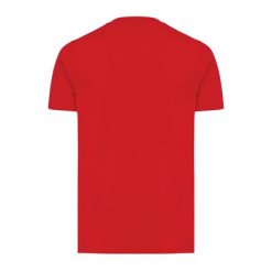 Koszulka z bawełny z recyklingu Iqoniq Bryce z nadrukiem Twojego logo, materiał: bawełna, kolor: czerwony Koszulka z bawełny z recyklingu Iqoniq Bryce z nadrukiem Twojego logo, materiał: bawełna, kolor: czerwony