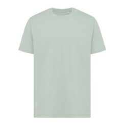 Luźna koszulka Iqoniq Kakadu, bawełna z recyklingu z nadrukiem Twojego logo, materiał: bawełna, kolor: iceberg green