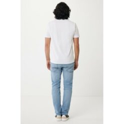 Lekka koszulka Iqoniq Sierra, bawełna z recyklingu z nadrukiem Twojego logo, materiał: bawełna, kolor: biały Lekka koszulka Iqoniq Sierra, bawełna z recyklingu z nadrukiem Twojego logo, materiał: bawełna, kolor: biały