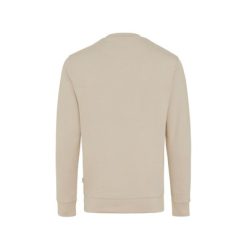 Bluza z bawełny z recyklingu Iqoniq Zion z nadrukiem Twojego logo, materiał: bawełna, kolor: beżowy Bluza z bawełny z recyklingu Iqoniq Zion z nadrukiem Twojego logo, materiał: bawełna, kolor: beżowy