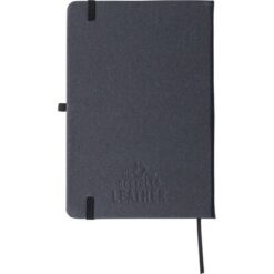 Notatnik A5 z nadrukiem Twojego logo, materiał: skóra, poliester, kolor: czarny Notatnik A5 z nadrukiem Twojego logo, materiał: skóra, poliester, kolor: czarny