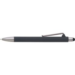 Długopis, touch pen z nadrukiem Twojego logo, materiał: metal, plastik, kolor: szary