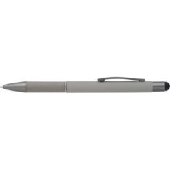 Długopis, touch pen z nadrukiem Twojego logo, materiał: metal, plastik, kolor: szary