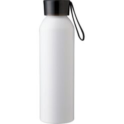 Butelka sportowa 650 ml z nadrukiem Twojego logo, materiał: plastik, aluminium, kolor: czarny