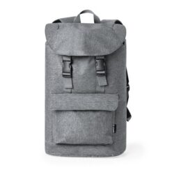 Plecak na laptopa RPET 15" z nadrukiem Twojego logo, materiał: poliester, rpet, kolor: szary