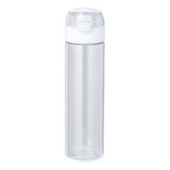 Butelka sportowa 650 ml z nadrukiem Twojego logo, materiał: tritan, kolor: biały