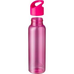 Butelka sportowa 500 ml z RPET z nadrukiem Twojego logo, materiał: pp, rpet, kolor: różowy