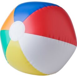 Dmuchana piłka plażowa z nadrukiem Twojego logo, materiał: pvc, kolor: wielokolorowy
