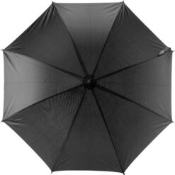 Parasol automatyczny z nadrukiem Twojego logo, materiał: metal, poliester, kolor: czarny