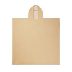 Poncho plażowe VINGA Tolo z nadrukiem Twojego logo, materiał: poliester, bawełna, kolor: żółty