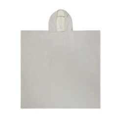 Poncho plażowe VINGA Tolo z nadrukiem Twojego logo, materiał: poliester, bawełna, kolor: szary