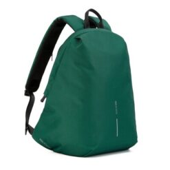 Bobby Soft plecak chroniący przed kieszonkowcami z nadrukiem Twojego logo, materiał: poliester, rpet, kolor: green
