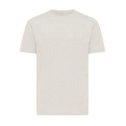 Lekka koszulka Iqoniq Sierra, bawełna z recyklingu z nadrukiem Twojego logo, materiał: bawełna, kolor: ivory white