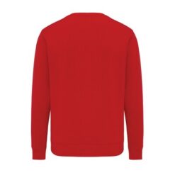 Lekki sweter Iqoniq Etosha, bawełna z recyklingu z nadrukiem Twojego logo, materiał: bawełna, kolor: czerwony Lekki sweter Iqoniq Etosha, bawełna z recyklingu z nadrukiem Twojego logo, materiał: bawełna, kolor: czerwony