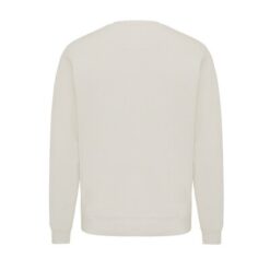 Lekki sweter Iqoniq Etosha, bawełna z recyklingu z nadrukiem Twojego logo, materiał: bawełna, kolor: biały Lekki sweter Iqoniq Etosha, bawełna z recyklingu z nadrukiem Twojego logo, materiał: bawełna, kolor: biały