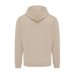 Lekka bluza z kapturem Iqoniq Rila, bawełna z recyklingu z nadrukiem Twojego logo, materiał: bawełna, kolor: beżowy Lekka bluza z kapturem Iqoniq Rila, bawełna z recyklingu z nadrukiem Twojego logo, materiał: bawełna, kolor: beżowy