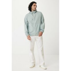 Lekka kurtka Iqoniq Logan, poliester z recyklingu z nadrukiem Twojego logo, materiał: poliester, kolor: zielony Lekka kurtka Iqoniq Logan, poliester z recyklingu z nadrukiem Twojego logo, materiał: poliester, kolor: zielony