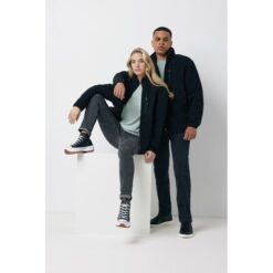 Kurtka z polaru Iqoniq Diran, poliester z recyklingu z nadrukiem Twojego logo, materiał: poliester, kolor: czarny