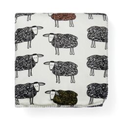 Koc VINGA Sheep RPET z nadrukiem Twojego logo, materiał: poliester, kolor: biały Koc VINGA Sheep RPET z nadrukiem Twojego logo, materiał: poliester, kolor: biały