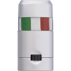 Sztyft do malowania twarzy z nadrukiem Twojego logo, materiał: plastik, kolor: biało-zielony