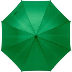 Parasol automatyczny RPET z nadrukiem Twojego logo, materiał: rpet, pongee, kolor: zielony Parasol automatyczny RPET z nadrukiem Twojego logo, materiał: rpet, pongee, kolor: zielony