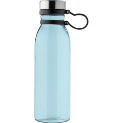Butelka sportowa 750 ml z RPET z nadrukiem Twojego logo, materiał: stal nierdzewna, silikon, rpet, stal, kolor: błękitny Butelka sportowa 750 ml z RPET z nadrukiem Twojego logo, materiał: stal nierdzewna, silikon, rpet, stal, kolor: błękitny