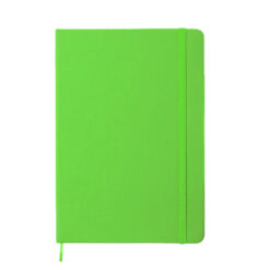 Notatnik A5 z nadrukiem Twojego logo, materiał: pu, kolor: jasnozielony Notatnik A5 z nadrukiem Twojego logo, materiał: pu, kolor: jasnozielony