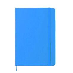 Notatnik A5 z nadrukiem Twojego logo, materiał: pu, kolor: błękitny Notatnik A5 z nadrukiem Twojego logo, materiał: pu, kolor: błękitny