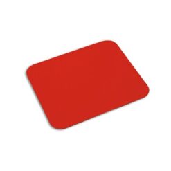 Podkładka pod mysz z nadrukiem Twojego logo, materiał: poliester, silikon, kolor: czerwony Podkładka pod mysz z nadrukiem Twojego logo, materiał: poliester, silikon, kolor: czerwony