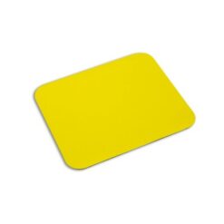 Podkładka pod mysz z nadrukiem Twojego logo, materiał: poliester, silikon, kolor: żółty Podkładka pod mysz z nadrukiem Twojego logo, materiał: poliester, silikon, kolor: żółty