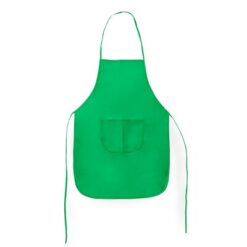 Fartuch kuchenny z nadrukiem Twojego logo, materiał: non-woven, kolor: zielony Fartuch kuchenny z nadrukiem Twojego logo, materiał: non-woven, kolor: zielony